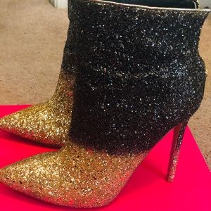 Glitter booties